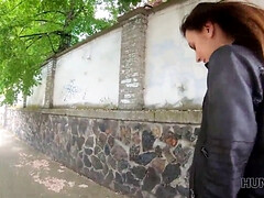 Stel, Tsjechisch, Hd, Geld, Openbaar, Zoon, Tiener, Vrouw