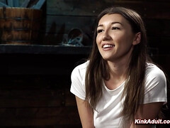 緊縛, ボンデージ, チン, エクストリーム, フェティッシュ, 乳首, ラフ, 奴隷