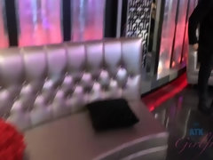 浴室, ブロンド, 汚れた　, ドレス, 彼女, パンティ, オマンコ, オッパイの