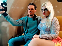 ぽっちゃり, デカ尻, デカチン, デカパイ, フェラチオ, バック, 淫乱熟女, ストッキング