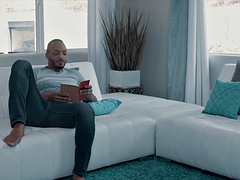 デカチン, 黒人, フェラチオ, 黒人, ゲイ, 筋肉, ポルノスター