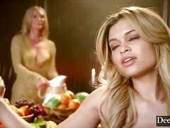 デカチン, ブロンド, 乱交, 手コキする, Hd, 下着, 淫乱熟女, 自然山雀