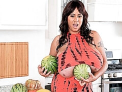 Толстушки, Большая жопа, Большие сиськи, Толстые, Пальцем, Еда, Мастурбация, Соло