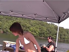 素人, 大学生, はじめて, 露出狂, 彼女, グループ, ティーン