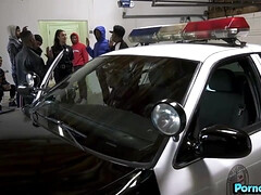 Pijpbeurt, Bruinharig, Universiteit, Diep in de keel, Lul, Zwart, Groepseks, Interraciaal