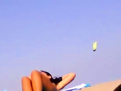 Любители, Пляж, Брюнетки, На публике, Подглядывание