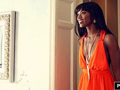 PORNFIDELITY dark-hued babe Ana Foxxx porks Big White Dick