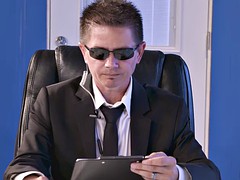 デカチン, デカパイ, イく瞬間, 黒人, 異人種間, 下着, オフィス, 現実