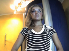 Hidden cam in solarium.