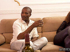 Africano, Amateur, Culo grande, Verga grande, Negro, Grupo, Orgía, Trio