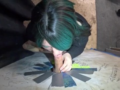 フェラチオ, 浮気者, 口内発射, のぞき穴, ゴス, Hd, フェラする, 妻