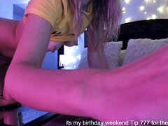 Amateur, Gros cul, Fait maison, Masturbation, Solo, Adolescente, Jouets, Webcam