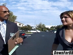 Tetas grandes, Tetona, Garganta profunda, Interracial, Tetas naturales, Secretaria, Afeitado, Tetas