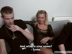 Leie, Grosser arsch, Grosse titten, Blasen, Tschechisch, Hardcore, Masturbation, Orgie