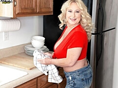 Amateur, Gros cul, Gros seins, Blonde, Masturbation, Mature, Solo, Dénudage
