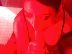 美女, フェラチオ, バック, Hd, なめる, 淫乱熟女, プール, オマンコ