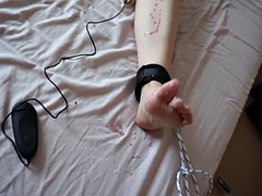 緊縛, デカパイ, ボンデージ, イギリス人, 浮気者, 熟年, オッパイの, 妻