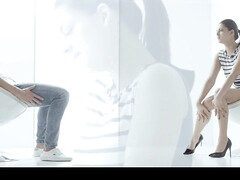 18 летние, Большой член, Брюнетки, Парочка, Смазливые, Чешки, Натуральные сиськи, Молоденькие