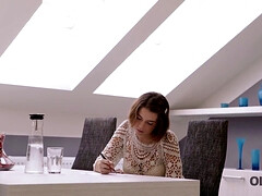 18, デカパイ, 巨乳な, ヨーロピアン, Hd, フェラする, ティーン, オッパイの