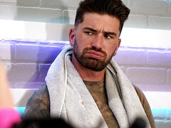 Anaal, Blond, Pijpbeurt, Sperma in gezicht, Kokhalzen, Shemale, Billekoek, Tieten likken