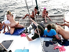 Tsjechisch, Groep, Hd, Masturbatie, Naakt, Orgie, Feest, Openbaar