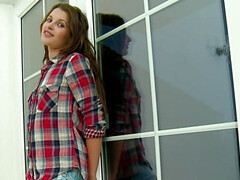 18 años, Chica, Rubia, Clitoris, Coño, Flaco, Solo, Tetas