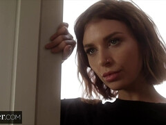 Grote mammen, Pijpbeurt, Bruinharig, Hondjeshouding, Sperma in gezicht, Hardcore, Realiteit, Rijden