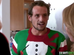 Cul, Blonde, Faciale, Léchez, Seins naturels, Culottes ou slips, Chatte, Jupe