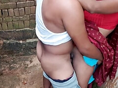 18, アジア人, カップル, インド人, アウトドア, フェラする, 濡れ, 妻