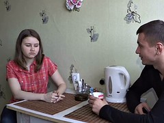 Amateur, Mamada, Novia, Sexo duro, Ruso