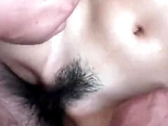 18 ans, Amateur, Asiatique, Brunette brune, Tir de sperme, Poilue, Hard, Japonaise