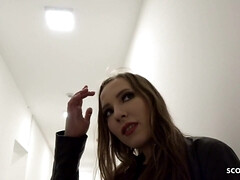 Grote kont, Grote lul, Sperma shot, Lul, Duits, Hardcore, Gezichtspunt, Kousen