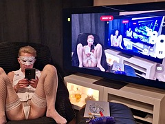 毛深い, 下着, マッサージ, オナニー, 淫乱熟女, 乳首, 磨き, オッパイの