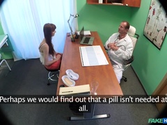 Doctor cures sexy patient with a heavy dose of fucking