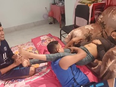 アナル, アジア人, 兄弟, 彼女, インド人, オマンコ, ガリガリ, 締まりの良い