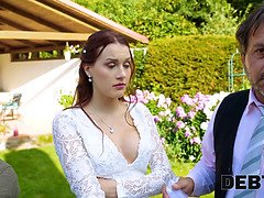 フェラチオ, 結婚, チェコ, アウトドア, ハメ撮り, オマンコ, 剃毛, 息子