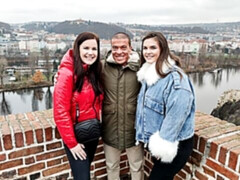 素人, ベッドルーム, デカ尻, デカチン, デカパイ, バック, 女 人男 人, 淫乱熟女