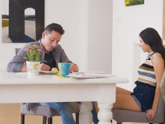 デカパイ, 茶髪の, ヨーロピアン, 顔射, Hd, なめる, 母, オマンコ