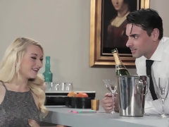 Blonde, Sucer une bite, Tir de sperme, Hard, Hd, Petite femme, Chatte, Adolescente