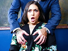 Big-boobed chick Valentina Bellucci likes having fun in the cowgirl pose