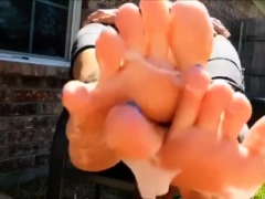 Amateur, Fétiche, Fétiche des pieds, De plein air, Pov