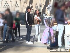 Bruinharig, Vies, Hd, Openbaar, Kut duiken, Slet, Tiener, Speelgoed