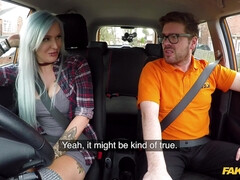 お尻, フェラチオ, 車, ディルド, 指いじり, オマンコ, おもちゃ, 濡れ