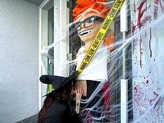 Witch Chloe gets hard cock