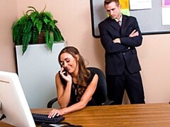 Большая жопа, Минет, Брюнетки, Собачьи, В офисе, Чулки, Молоденькие, Сиськи