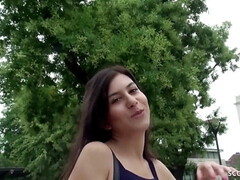 デカチン, 巨乳な, イマラチオ, 顔射, ドイツ人, 毛深い, 小柄, ガリガリ