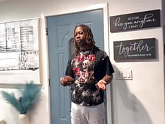 お尻, デカチン, チン, なめる, オマンコ, 魅力的, 濡れ, 妻