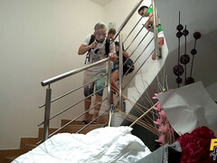 Gordita, Sexo duro, Estrella porno, Realidad, Trio