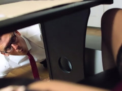 Grote mammen, Blond, Pijpbeurt, Bedriegen, Stel, Natuurlijke tieten, Kantoor, Gezichtspunt