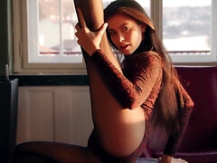 18 ans, Nana, Blonde, Femelle, Hd, Lingerie, Solo, Adolescente